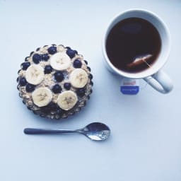 Baked Banana Bread Oatmeal