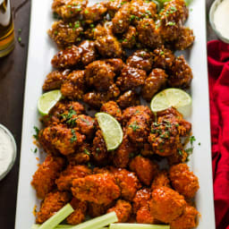 Baked Boneless Wings 4 Ways