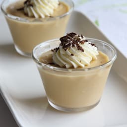 Baked Butterscotch Pudding