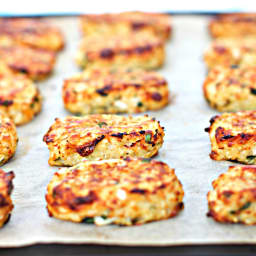 Baked LCHF Cauliflower Tots
