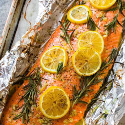 Baked Salmon in Foil