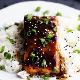 Baked Sesame Teriyaki Salmon