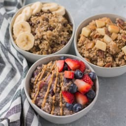 Baked Steel Cut Oatmeal