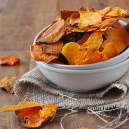 Baked Sweet Potato Chips