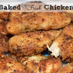 Baked Fried Chicken Tenderloins