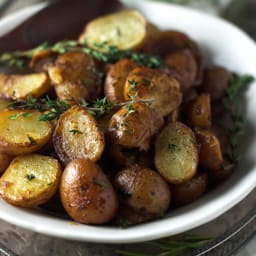 Balsamic Honey Roasted Potatoes