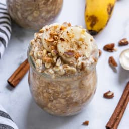 Banana Bread Overnight Oats