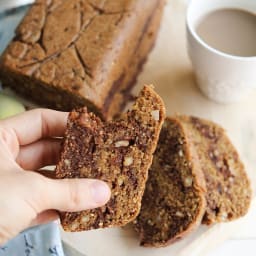 Banana Bread with Almonds No Refined Sugar