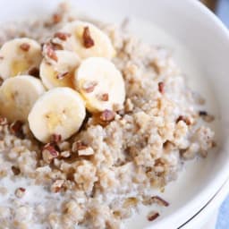 Banana Nut Bread Oatmeal 