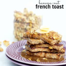 Banana-nut French toast