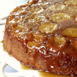 Banana Upside Down Cake