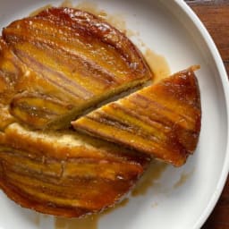 Banana Upside - Down Cake