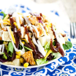 Barbecue Ranch Chicken Salad