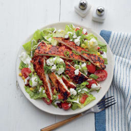 Barbecue ranch chicken salad