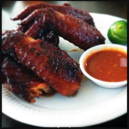 Barbecue Raspberry Wings
