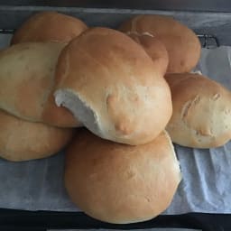 Barm Cakes (basic White Baps)