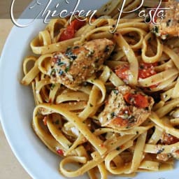 Basil Pesto Chicken Pasta