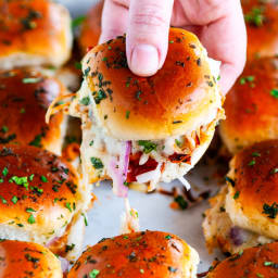 BBQ Chicken Sliders