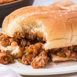 BBQ Turkey Sloppy Joes