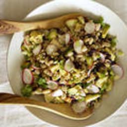 Bean and Farro Buddha Bowl With Cilantro-Apple Dressing