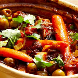 Beef and carrot casserole