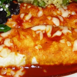 Beef and Cheese Enchiladas