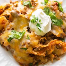 Beef Enchilada Casserole