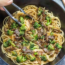 Beef Lo Mein Noodles