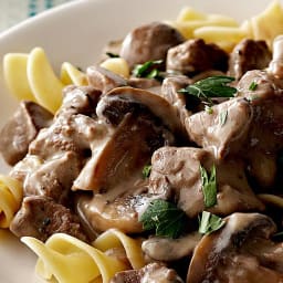 Beef Stroganoff