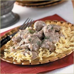 Beef Stroganoff