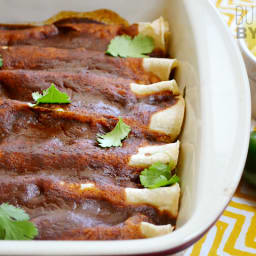 Beef & Pineapple Enchiladas