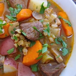 beef and barley soup