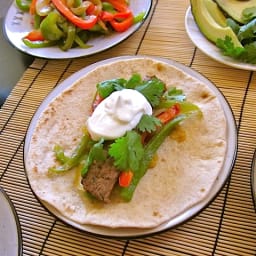 beef fajitas