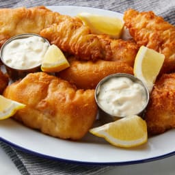 Beer Batter-Fried Fish