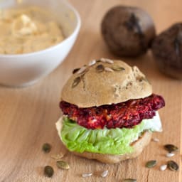 Beet & Bean Burger (Northstar Burger)