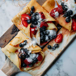 Berry Crepes