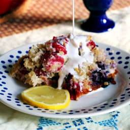 Berry Lemon Baked Oatmeal