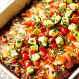 BEST Beef Enchiladas (make ahead, freezer instructions, tips & tricks)