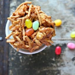 Birds Nest NO BAKE Easter Cookies