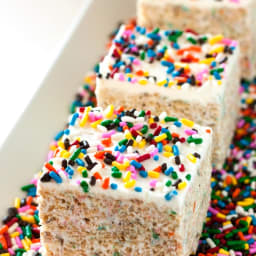 Birthday Rice Krispies Treats