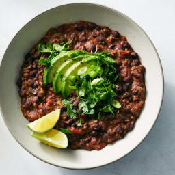 Black Bean-Chorizo Stew
