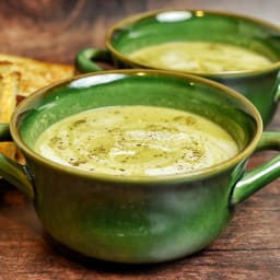 Black Truffle Asparagus Soup