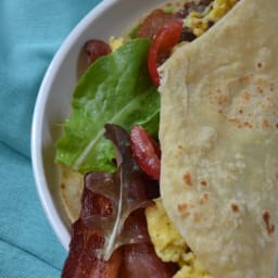 BLT Breakfast Tacos