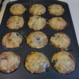 Blue Blueberry Muffins