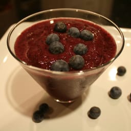 Blueberry-Apple Slushes