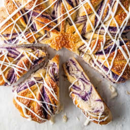 Blueberry-Lemon Cream Cheese Bread