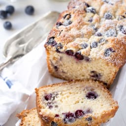 Blueberry Coconut Muffin Cake