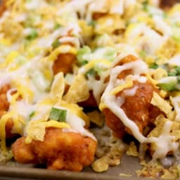 Boneless Buffalo Wing Nachos