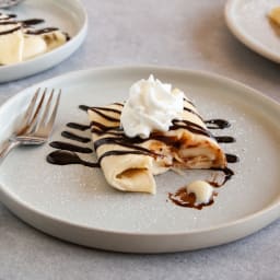 Boston Cream Crepes