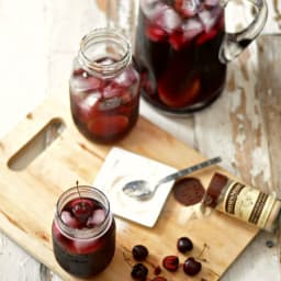 Bourbon Cherry Vanilla Sangria